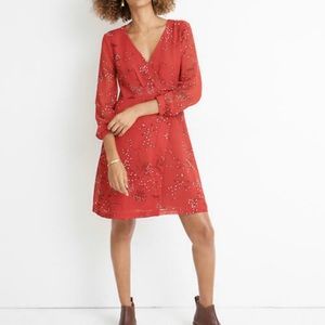 Madewell red dress